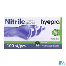 Charger l'image dans la galerie, Pharmex Handschoenen Blauw Nitril M Poedervrij 100
