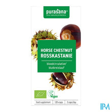 Afbeelding in Gallery-weergave laden, Purasana Vegan Wilde Kastanje Bio Caps 120x240mg
