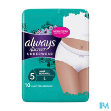 Afbeelding in Gallery-weergave laden, Always Discreet Incontinence Pants l Lage Taille10
