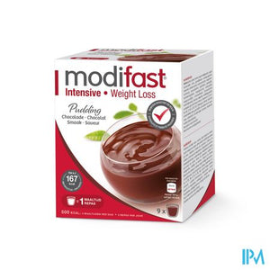 Modifast Intensive Pudding Chocolade Zakje 9