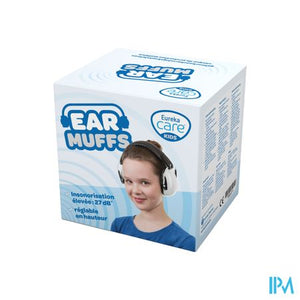Eureka Care Gehoorbescherm. Koptelefoon 3-12j Wit