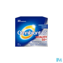 Load image into Gallery viewer, Omnibionta 3 Vitality 50+ Tabl 30
