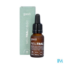 Load image into Gallery viewer, Gano Care Neutral 30% Cbg&amp;cbd Olie 15ml
