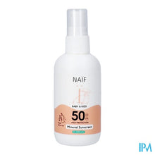 Afbeelding in Gallery-weergave laden, Naif Baby&amp;kids Sun Mineral Spray Spf50 0%parf100ml
