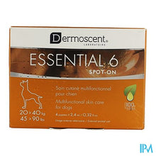 Afbeelding in Gallery-weergave laden, Essential 6 Spot-on Hond 20-40kg Pipet 4x2,4ml
