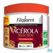 Charger l'image dans la galerie, Fitoform Veggie Acerola 1000 Bio Comp 60
