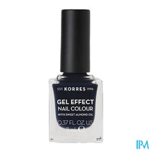 Charger l'image dans la galerie, Korres Km Gel Effect Nail 88 Steel Blue 11ml
