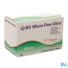 Afbeelding in Gallery-weergave laden, Bd Microfine Ultra Pennaald 4mm 32g Easyflow 100
