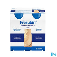 Fresubin Pro Compact Hazelnoot 4x125ml
