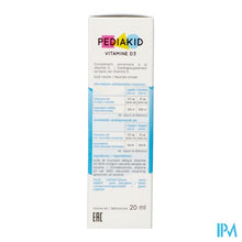 Afbeelding in Gallery-weergave laden, Pediakid Vitamine D3 Sol Buv Fl 20ml

