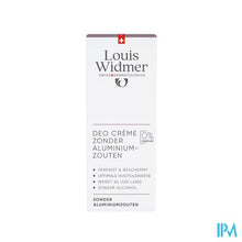 Afbeelding in Gallery-weergave laden, Widmer Deo Creme Zonder Aluminiumzouten Zonder Parfum 40ml
