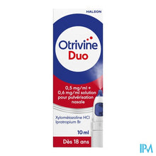 Afbeelding in Gallery-weergave laden, Otrivine Duo 0,5mg/ml+0,6mg/ml Neusspray 10ml
