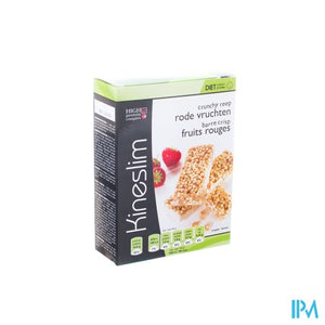 Kineslim Crunch Reep Rode Vruchten 3x40g