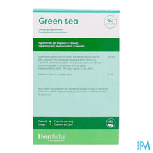 Afbeelding in Gallery-weergave laden, Benfida Green Tea Caps 60 Nf
