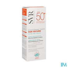 Load image into Gallery viewer, Svr Sun Secure Gekleur.miner.norm.huid Spf50+ 60ml
