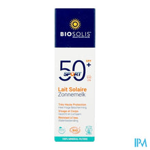 Afbeelding in Gallery-weergave laden, Biosolis Zonnemelk Sport Ip50+ 50ml
