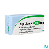 Ibuprofen AB 400mg Filmomh Tabl 24