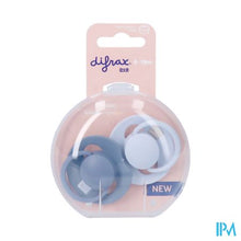 Afbeelding in Gallery-weergave laden, Difrax Dynamic Fopspeen 6-18m Prime Baby Bl./blue2
