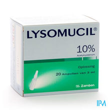 Load image into Gallery viewer, Lysomucil 10% Amp 20 X 300mg/3ml
