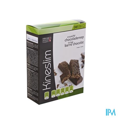 Kineslim Crunch Reep Chocolade 3x40g