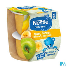 Afbeelding in Gallery-weergave laden, Nestle Baby Fruit Appel Banaan 2x130g
