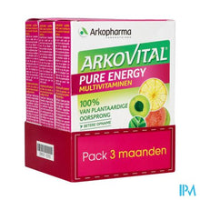 Afbeelding in Gallery-weergave laden, Arkovital Pure Energy 3maand Tabl 3x30
