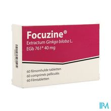 Afbeelding in Gallery-weergave laden, Focuzine® 40 mg 60 tabletten
