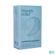 Charger l'image dans la galerie, Mauris Relief Hoofdband + Gelpack 4

