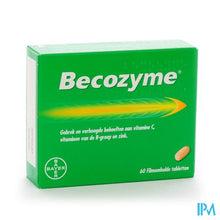 Load image into Gallery viewer, Becozyme Filmomh Tabl 60
