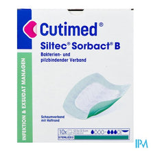 Afbeelding in Gallery-weergave laden, Cutimed Siltec Sorbact B 12,5x12,5cm 10
