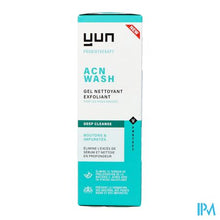Afbeelding in Gallery-weergave laden, Yun Acn Deep Exfoliating Gezichtswasgel 150ml
