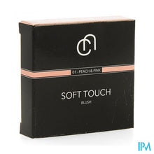 Afbeelding in Gallery-weergave laden, Les Couleurs De Noir Soft Touch Blush 01peach Pink
