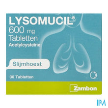 Charger l'image dans la galerie, Lysomucil 600 Tabl 30 X 600mg
