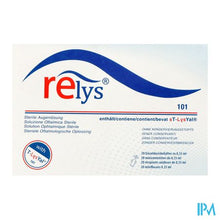 Afbeelding in Gallery-weergave laden, Relys Steriele Oftalmologische Oplossing 20x0,35ml
