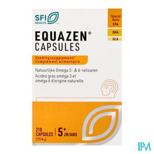 Charger l'image dans la galerie, Equazen Omega 3/6 Pot Caps 210
