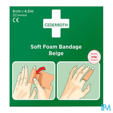 Afbeelding in Gallery-weergave laden, Cederroth Soft Foam Bruin 6cmx4,5m 51011020
