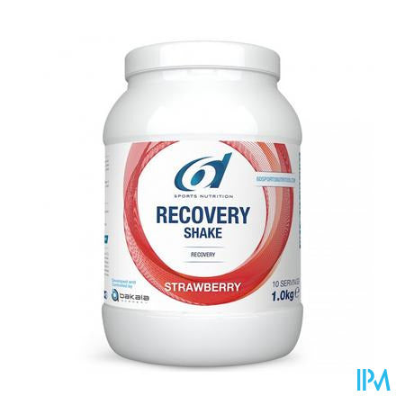 6d Sixd Recovery Shake Strawberry 1kg