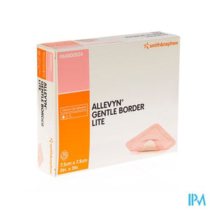 Allevyn Gentle Border Lite 7,5x 7,5cm 10 66800834