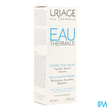 Load image into Gallery viewer, Uriage Thermaal Water Creme Rijk Water 40ml
