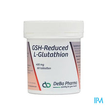 Load image into Gallery viewer, Reduced l-glutathion Comp 60 Deba
