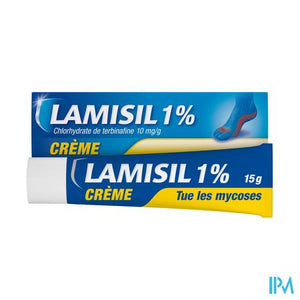 Lamisil Creme 1% Gelamineerde Aluminium Tube 15g