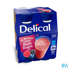 Afbeelding in Gallery-weergave laden, Delical Hphc 360 Rode Vruchten 4x200ml
