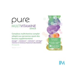 Charger l'image dans la galerie, Pure Multivitamine Senior Tabl 30
