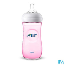 Load image into Gallery viewer, Philips Avent Natural 2.0 Zuigfles 260ml Roze SCF034/17
