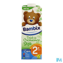 Afbeelding in Gallery-weergave laden, Bambix Groeimelk Soja 2+ 1l
