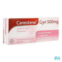 Load image into Gallery viewer, Canestene Gyn Clotrimazole 500mg Tabl Vag. 1
