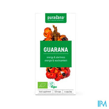 Afbeelding in Gallery-weergave laden, Purasana Vegan Guarana Bio Caps 120x300mg
