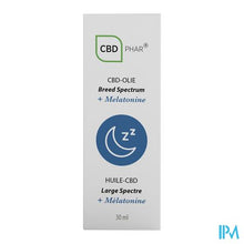 Charger l'image dans la galerie, Cbd Olie Breed Spectrum + Melatonine 30ml Cbd-phar
