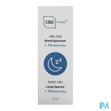 Afbeelding in Gallery-weergave laden, Cbd Olie Breed Spectrum + Melatonine 30ml Cbd-phar
