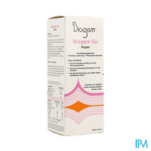 Afbeelding in Gallery-weergave laden, Biogam Cu Fl 60ml
